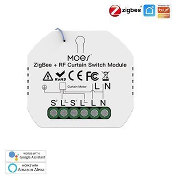 Imagen de Switch Smart De Cortina Oculto Zigbee