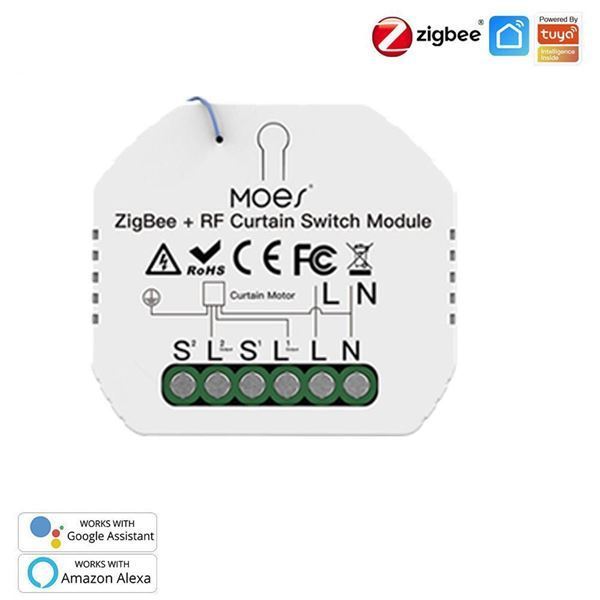 Imagen de Switch Smart De Cortina Oculto Zigbee