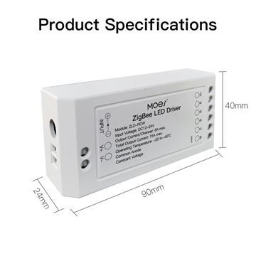 Imagen de Controlador Led Zigbee 12-24v Tuya Smart