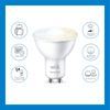 Imagen de Lámpara Led Inteligente Philips Wiz 4,7W GU10 Blanco