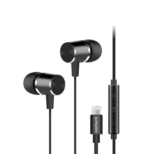 Imagen de Auriculares Cableados Lightning Naztech Platinum Llamadas