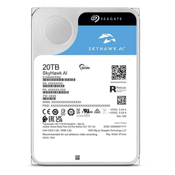 Imagen de Seagate Disco Duro 20TB SkyHawk AI ST20000VE002