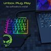 Imagen de Teclado Para Juegos De Una Mano Hypergear KeyVictory Rgb