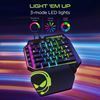 Imagen de Teclado Para Juegos De Una Mano Hypergear KeyVictory Rgb