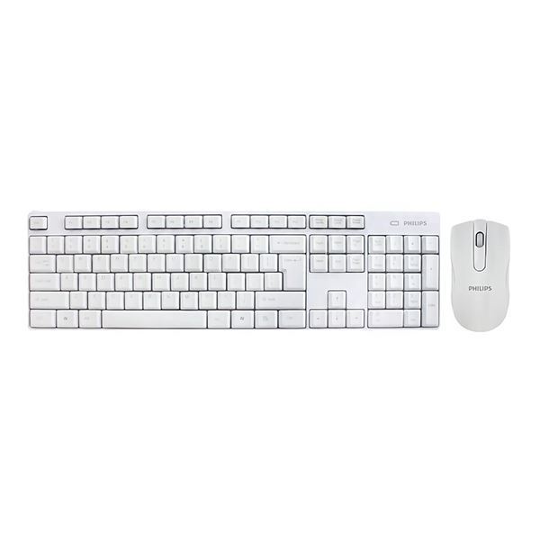 Imagen de Mouse Y Teclado Inalámbricos Philips Spt6501w 2,4ghz