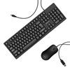 Imagen de Mouse Y Teclado Cableados Philips Spt6214 Usb