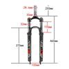 Imagen de Horquilla Delantera Para Bicicleta MTB 27,5'' Bucklos