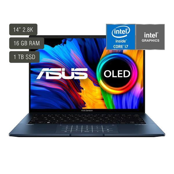 Imagen de Asus Zenbook 14'' Intel I7 SSD 1tb 16gb  Win11 UX3402VA-KM058W