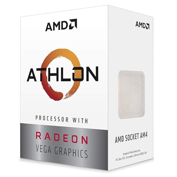 Imagen de AMD Athlon 3000G Radeon Vega 3 AM4 YD3000C6FHSBX