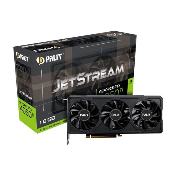Imagen de Palit Rtx 4060ti Jetstream 16gb GDDR6 NE6406T019T1-1061J