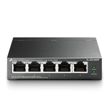 Imagen de Switch Tp-Link Tl-sg1005lp 5 Puertos 10/100/1000 4 PoE