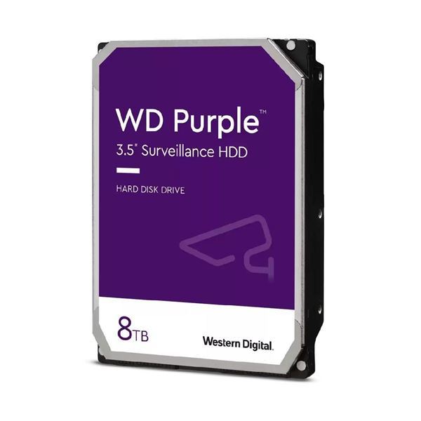 Imagen de Westerd Digital 8tb Purple 3.5" 5640rpm 256mb Sata WD85PURZ