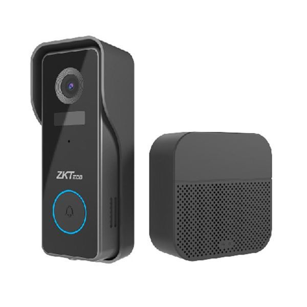 Imagen de Kit Videoportero Zkteco Inalámbrico 2mp Ip65
