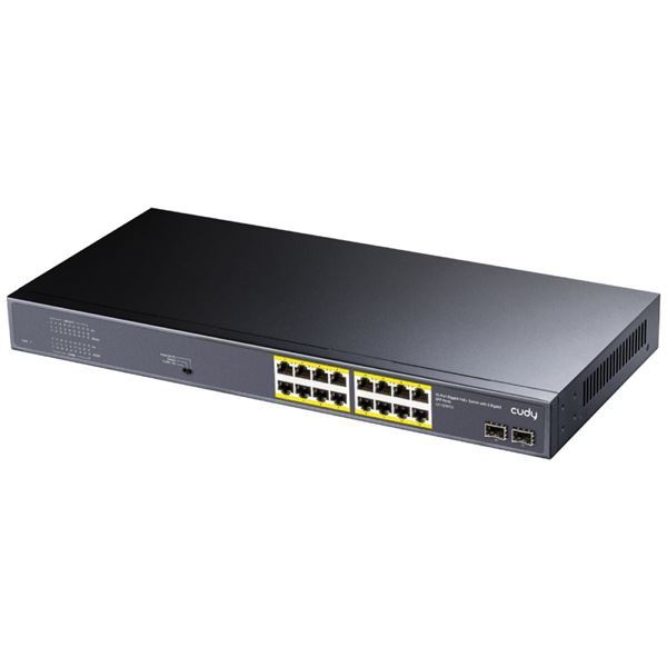 Imagen de Switch Cudy Gigabit Poe 16p + 2 Sfp
