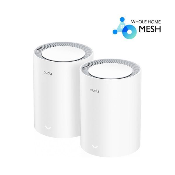 Imagen de Mesh Cudy Ac1200 2 Puertos Gigabit (2 Pack)