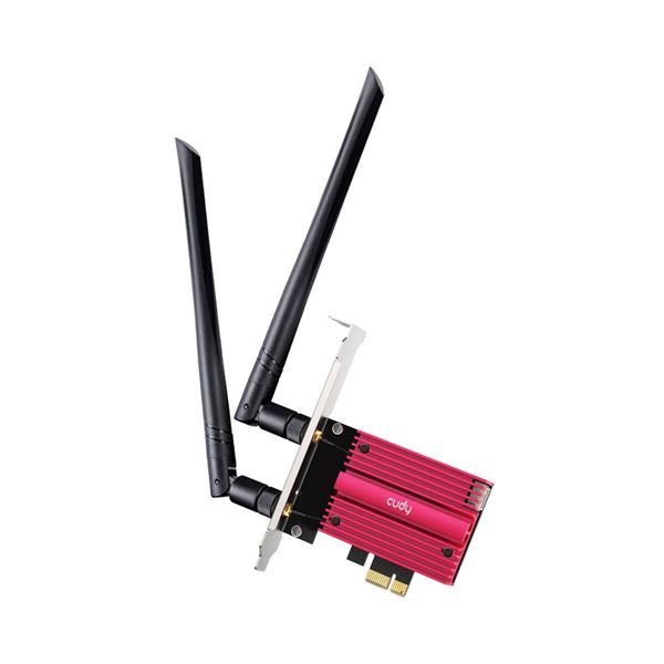 Imagen de Adapt Cudy Pcie Wifi 6e Ax5400 + Bt 5.2 Tri Band