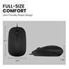 Imagen de Mouse Ambidiestro Cableado Usb Perixx Permice 201