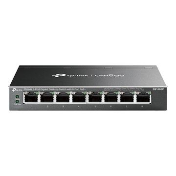 Imagen de Switch De Escritorio Tp-Link Ds108gp Omada 8 Puertos Gigabit PoE+