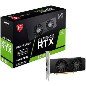 Imagen de Tarjeta de Video MSI GeForce RTX 3050 LP 6G OC GDDR6 SDRAM DisplayPort / HDMI