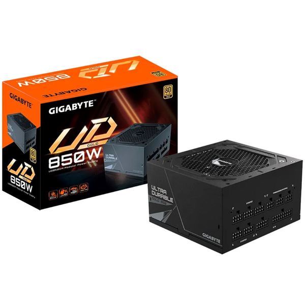 Imagen de Fuente Modular Gigabyte UD850GM 80 PLUS Gold 850W