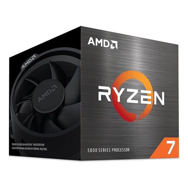 Imagen de AMD Ryzen 7 5700 8‑Core 16‑Thread Socket AM4 CPU (100-000000743BOX)