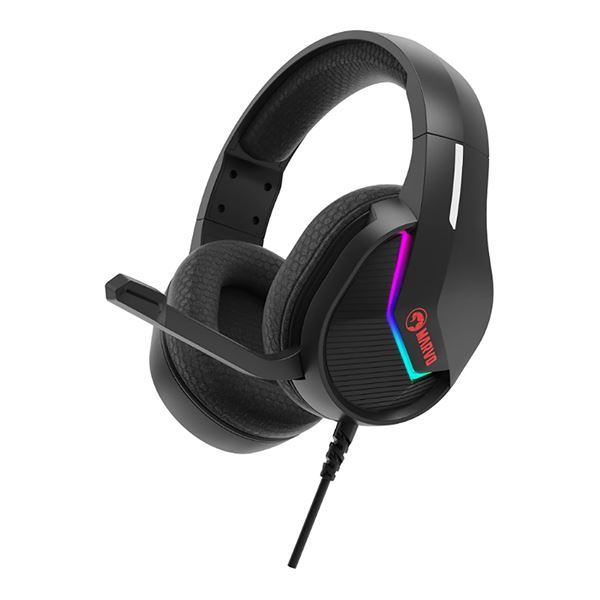 Imagen de Auriculares Gaming USB Marvo H8618 RGB PC