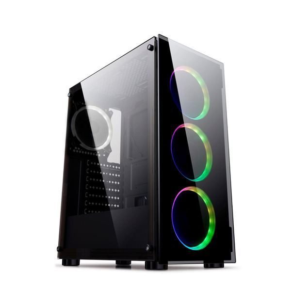 Imagen de Gabinete Gaming Perseo CN99f 3 Fanes Frontal Argb