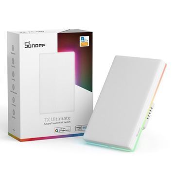 Imagen de Interruptor Táctil Sonoff Rgb T5-120 1 Bot Blanco