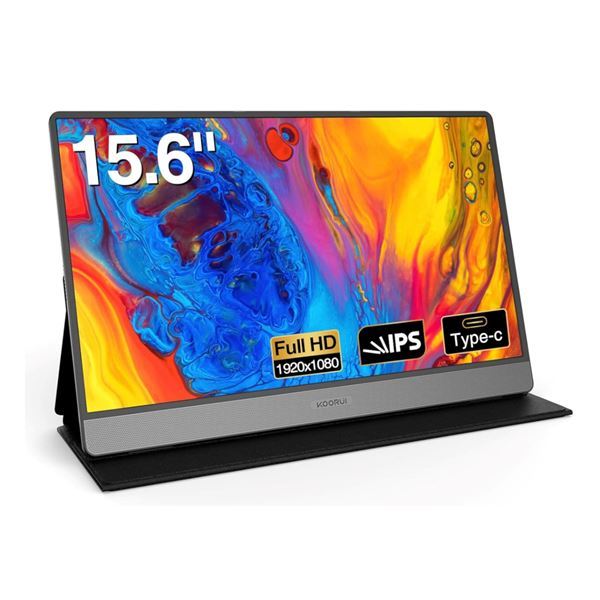 Imagen de Monitor Portable Koorui 15,6" Ips Fhd 1080p 60hz