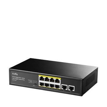 Imagen de Switch Cudy Gigabit 8p Poe + 2 Puertos Uplink 120w