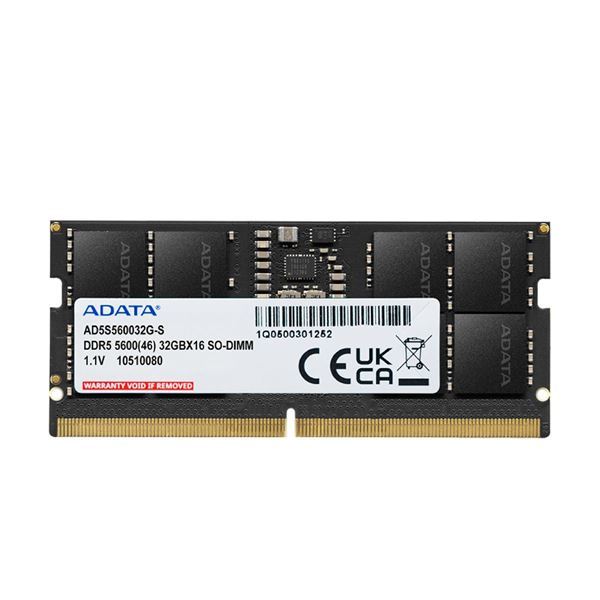 Imagen de ADATA 8GB DDR5 5600MHz SODIMM AD5S56008G-S