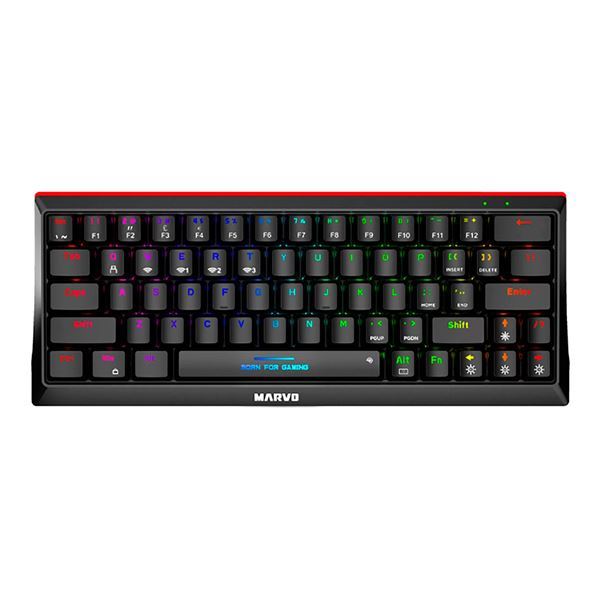 Imagen de Teclado Gaming Bt Español Marvo Kg962w Mecánico Iluminación
