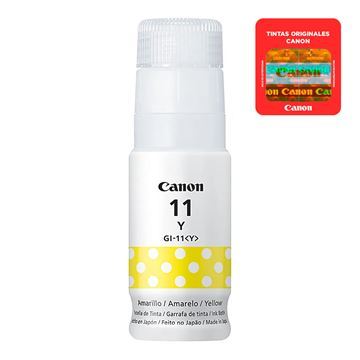 Imagen de Botella De Tinta Canon Amarillo GI-11 Y 70ml