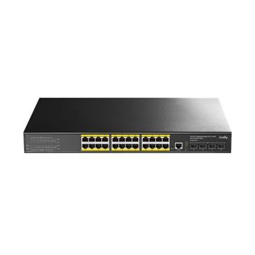 Imagen de Switch 24p Poe Gigabit Cudy + 4SFP Administrable
