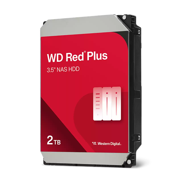 Imagen de Western Digital Red Plus Disco Duro 2tb WD20EFPX
