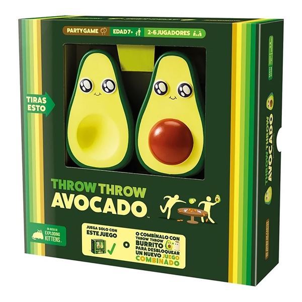 Imagen de Juego De Mesa Exploding Kittens Throw Throw Avocado +7