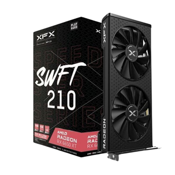 Imagen de XFX Radeon RX 6650 Speedster SWFT 210 8GB (RX-6650S2108G)