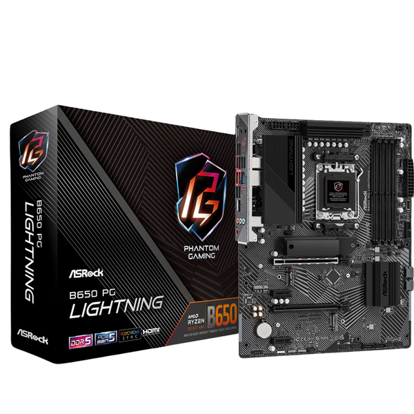 Imagen de Motherboard Asrock Am5 B650 Pg Ligthning Ddr5