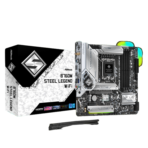 Imagen de Motherboard Asrock B760m St Legend Wifi Ddr5 S1700
