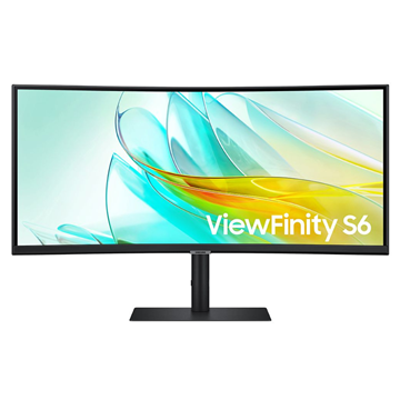 Imagen de Samsung 34" Curvo ViewFinity S6 Negro 100hz UWQHD S65UC
