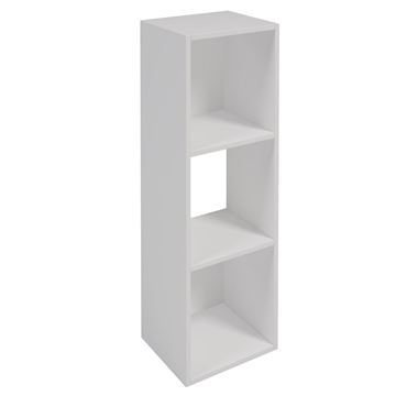Imagen de Estantería Morris 3 Nichos - Blanco