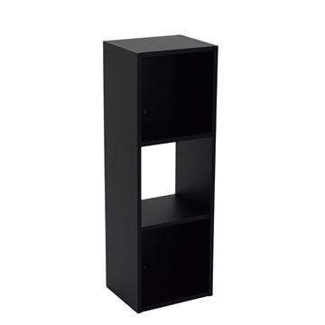 Imagen de Estantería Morris 3 Nichos - Negro
