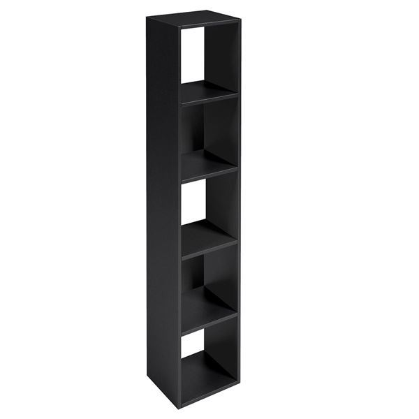 Imagen de Estantería Morris 5 Nichos - Negro