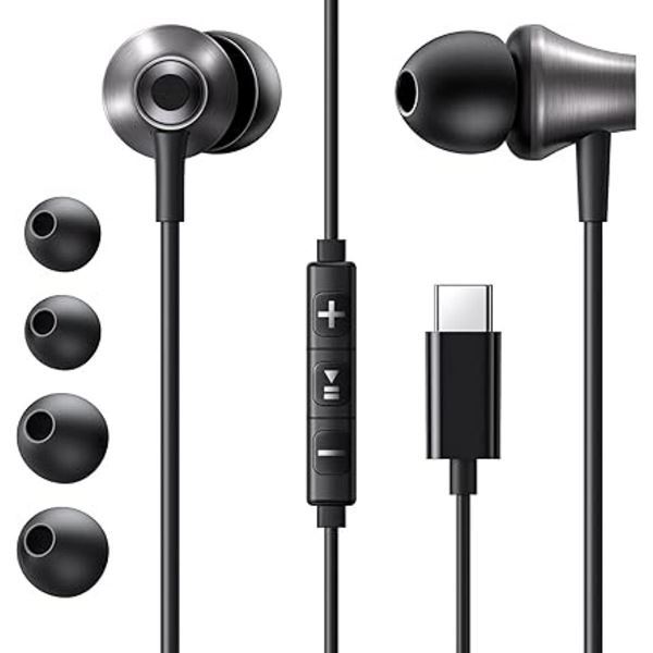 Imagen de Ugreen Auricular In Ear Tipo C Black