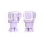 Imagen de Ugreen Cargador Mini Robot 2usb/usbc 65w Purple