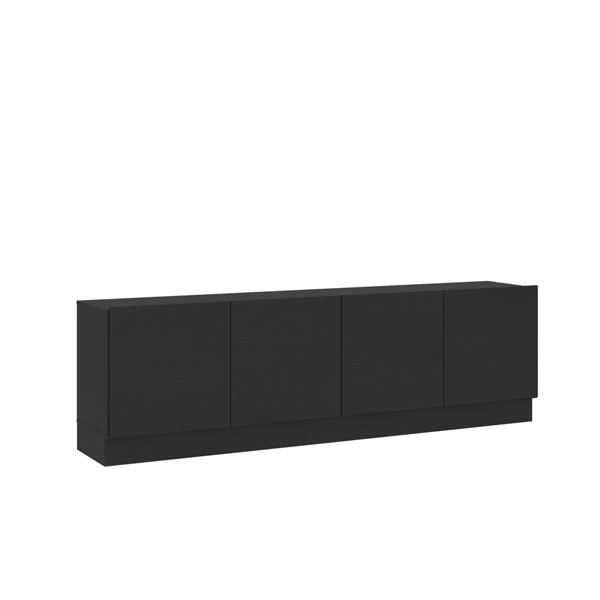 Imagen de Rack Minimalista 4p Negro