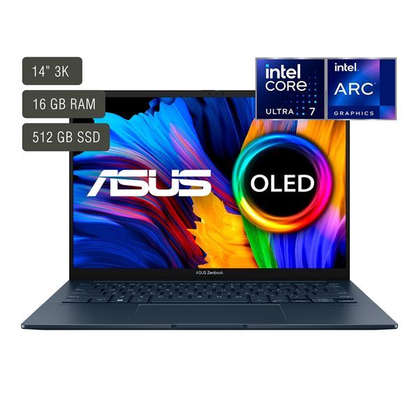 Imagen de Notebook Asus Zenbook 14'' Oled Core Ultra 7 16gb 512gb W11