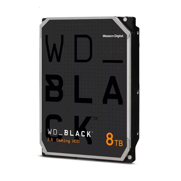 Imagen de Western Digital Black 8 TB 7200 RPM 256 MB 3.5" SATA III 6 Gb/s – WD8002FZBX-00C9HA0
