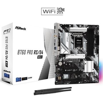 Imagen de Motherboard Intel 1700 DDR4 ASRock B760 Pro RS/D4 WiFi