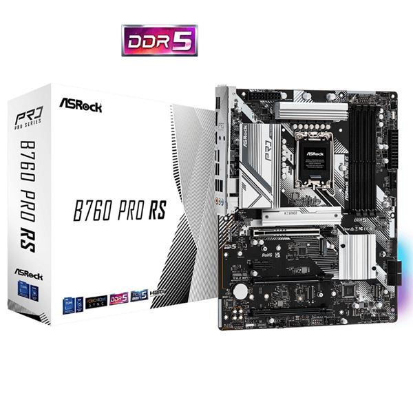Imagen de Motherboard Asrock B760 Pro Rs Ddr5 S1700